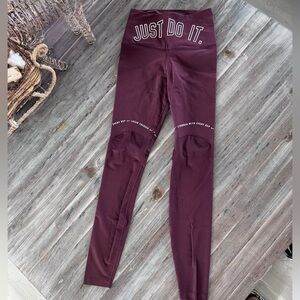 Nike Power Team Pocket Hyper Women's Mid-Rise Training Running Tights